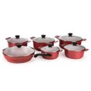 Ver imagem 1 de Kit 6 Peças: Panelas e Frigideira Revestidas de Cerâmica