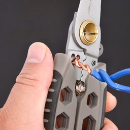Alicate Multiuso para Eletricista Corta Grimpa Desencapa Aperta Enrola Fio - 7