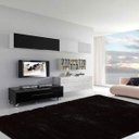 Ver imagem 1 de Tapete Felpudo para Sala Casa Dona Preto 150cm x 200cm