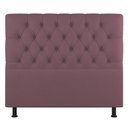 Ver imagem 3 de Cabeceira Cama Box Casal Queen Size Nice 160cm Suede Rosê - Desk Design