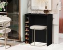 Ver imagem 2 de Adega Planejada Carvalho 4008 Cor Preto / Nature - Comprar Moveis em Casa