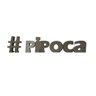 Letra Decorativa Concreto Nome Palavra Pipoca Hasthtag - 1