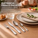 Ver imagem 3 de Jogo de Talheres Toledo 16 Peças Aço Inox Prata Western Home