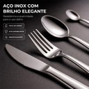 Ver imagem 7 de Jogo de Talheres Toledo 16 Peças Aço Inox Prata Western Home