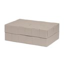 Ver imagem 2 de Caixa Decorativa em Mdf com Revestimento em Pu Cinza 30,5cm 20775 Mart