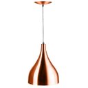 Ver imagem 2 de Lustre Pendente Gota Pequena De Alumínio 21cm New Cobre