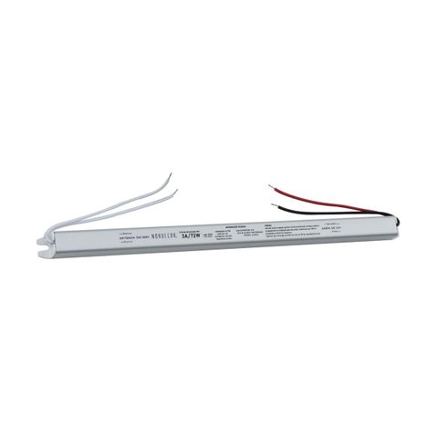 Fonte de Alimentação Slim 24v 3a 72w 7070 Nordecor St3021