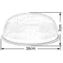 Ver imagem 2 de Bacia de Vidro Girassol Transparente 15 para Plafon de Teto