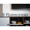 Letra Decorativa Concreto Nome Palavra Flamengo Hashtag - 2