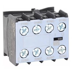 Bloco Contato Auxiliar Frontal 2NA+2NF BFC0-22 WEG - 1