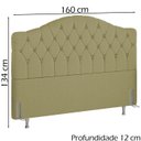 Ver imagem 4 de Cabeceira Queen 160 cm Room Linho SL 75 Peer