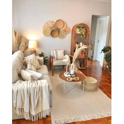 Tapete Boho Andaraí Off White/capuccino 140x300cm Fastlar - 3