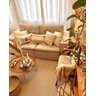 Tapete Boho Andaraí Off White/capuccino 140x300cm Fastlar - 9