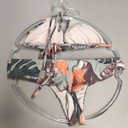 Ver imagem 5 de 10 Cabides para Biquínis Roupas Íntimas Suporte Lingerie Redondo Transparente Cristal