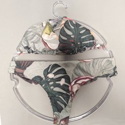 10 Cabides para Biquínis Roupas Íntimas Suporte Lingerie Redondo Transparente Cristal - 2