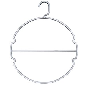 10 Cabides para Biquínis Roupas Íntimas Suporte Lingerie Redondo Transparente Cristal