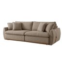 Ver mais imagens de Sofá-cama 3 Lugares Retrátil Reclinável 270cm Linho com Molas Ensacadas Apolo Yescasa