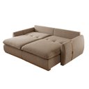 Ver imagem 4 de Sofá-cama 3 Lugares Retrátil Reclinável 270cm Linho com Molas Ensacadas Apolo Yescasa