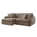 Ver imagem 7 de Sofá-cama 3 Lugares Retrátil Reclinável 270cm Linho com Molas Ensacadas Apolo Yescasa