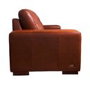 Ver imagem 6 de Sofá Decorativo Sala de Estar Punto Bipartido 4 Lugares 280cm Couro Conhaque - Mozzelar