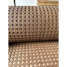 Palhinha Indiana Sextavada Tela de Rattan Nogueira 1,00x80cm - 1