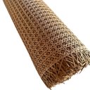 Ver imagem 2 de Palhinha Indiana Sextavada Palha Forro Fibra Natural Tela de Rattan Nogueira 1,00x80cm