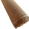 Palhinha Indiana Sextavada Palha Forro Fibra Natural Tela de Rattan Nogueira 1,00x80cm - 2