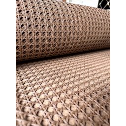 Palhinha Indiana Sextavada Tela de Rattan Nogueira 1,00x80cm - 2