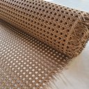 Ver imagem 5 de Palhinha Indiana Sextavada Palha Forro Fibra Natural Tela de Rattan Nogueira 1,00x80cm