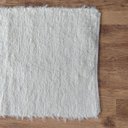 Ver imagem 2 de Tapete Passadeira Algodão Cru Peludo Quarto 50 x 150