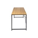 Ver imagem 2 de Mesa Retangular Soho 120cm Tampo Madeira Base Preto