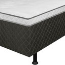 Ver imagem 4 de Cama Box Solteiro Conjugada Amira 88x188 Preto