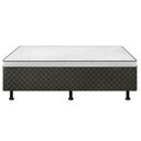 Ver imagem 1 de Cama Box Solteiro Conjugada Amira 88x188 Preto