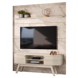 Home Piso-teto Laguna Calacata/off White para Tv até 75” - Madetec - 1
