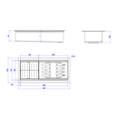 Ver imagem 2 de Calha Organizadora Deca Cozinha AC.200.45.ORG.INX