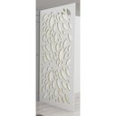 Ver imagem 2 de Painel Vazado Divisória Mdf Barcelona Branco - 0,60x2,60m