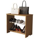 Ver imagem 3 de Sapateira Organizadora Versátil cor Freijó