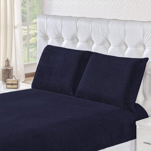 Jogo de Cama Casal 3 Peças Microfibra Biasoft Bia Enxovais