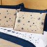 Jogo de Cama Lençol Constelações Branco Queen 04 Peças - Percal 200 Fios Decoração Universo Astrolog - 2