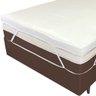 Pillow Top Viúva 200 Fios Premium 10cm 1200g/m² 128x188cm Branco - 3