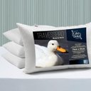 Ver imagem 1 de Conjunto 4 Travesseiros Floquinho Pluma Casa Dona 200 Fios Branco