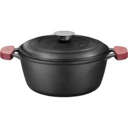 Caçarola ferro fundido tampa ferro nr 24 de 4,2 litros MTA - 1 Caçarola ferro fundido tampa ferro nr 24 de 4,2 litros MTA - 1