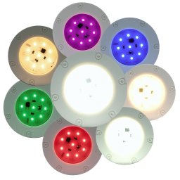 Mini Refletor LED Decorativo Econômico Azul - 110V - 8