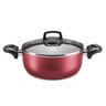 Caçarola Tampa Vidro Antiaderente Cereja N 18 MTA cód. 8929 - 1