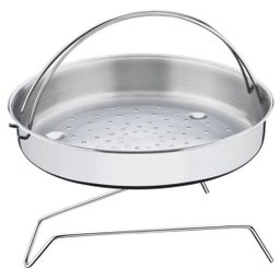 Panela de Pressão com Visor Aço Inox Cooktop Fogão Indução Fundo Triplo 6 Litros Fechamento Externo  - 9