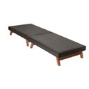 Ver imagem 4 de Cama Portátil Dobrável Solteiro 0,80x1,90 Cappuccino -C/Colchão Embutido