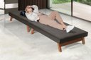Ver imagem 1 de Cama Portátil Dobrável Solteiro 0,80x1,90 Cappuccino -C/Colchão Embutido