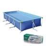 Piscina Armação Retangular em Pvc 5.000 L Premium - Mor - 2