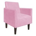 Ver imagem 1 de Poltrona Jade Rosa Bebê Slk Decor