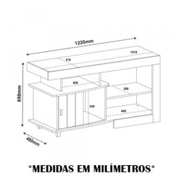 Rack Artely Royal Pinho - 3
